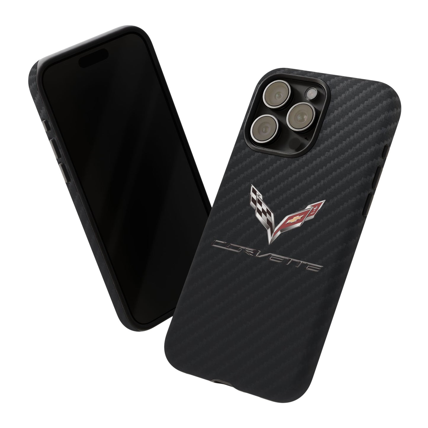 Corvette - Carbon Fiber Impact Resistant Phone Case