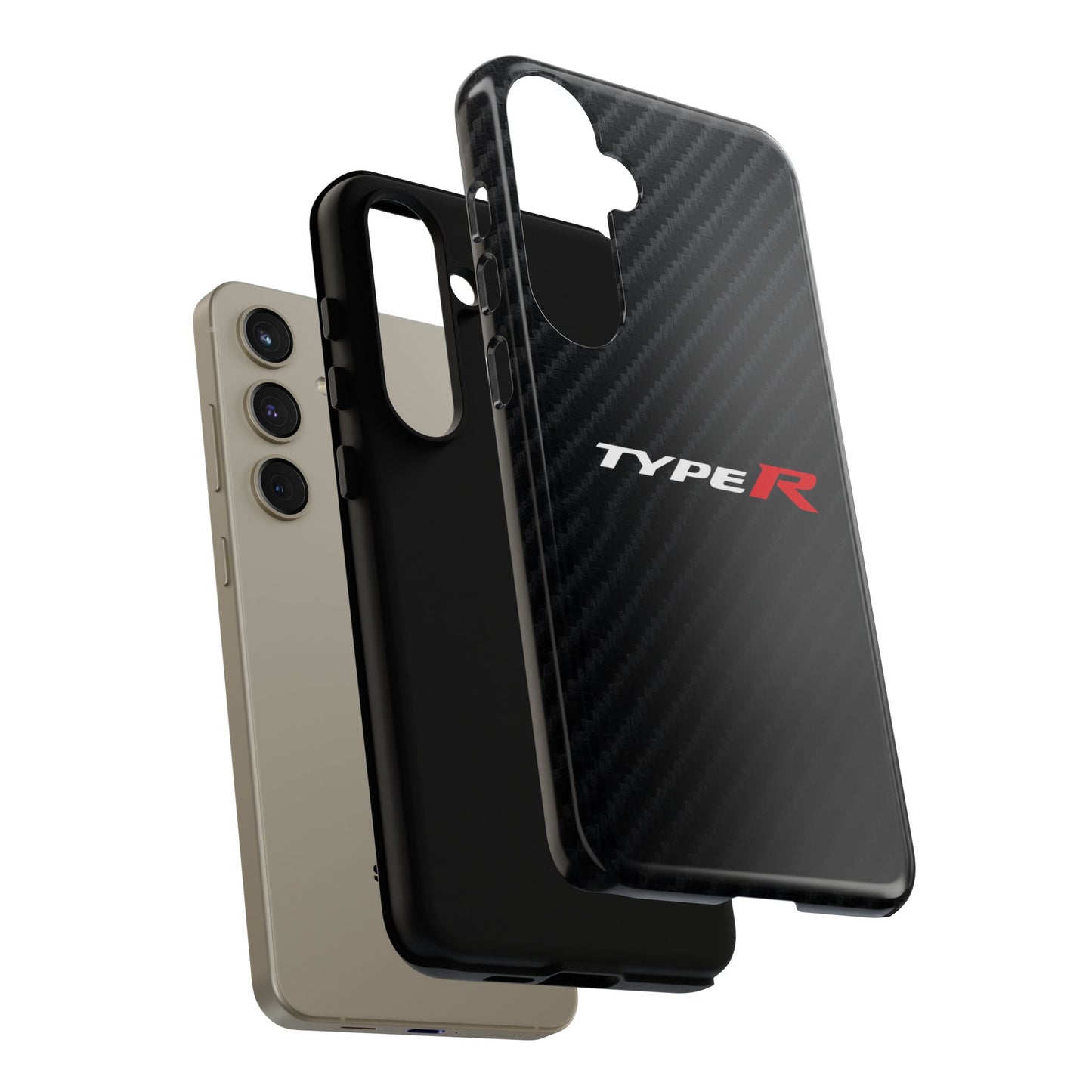Type R - Carbon Fiber Impact Resistant Phone Case