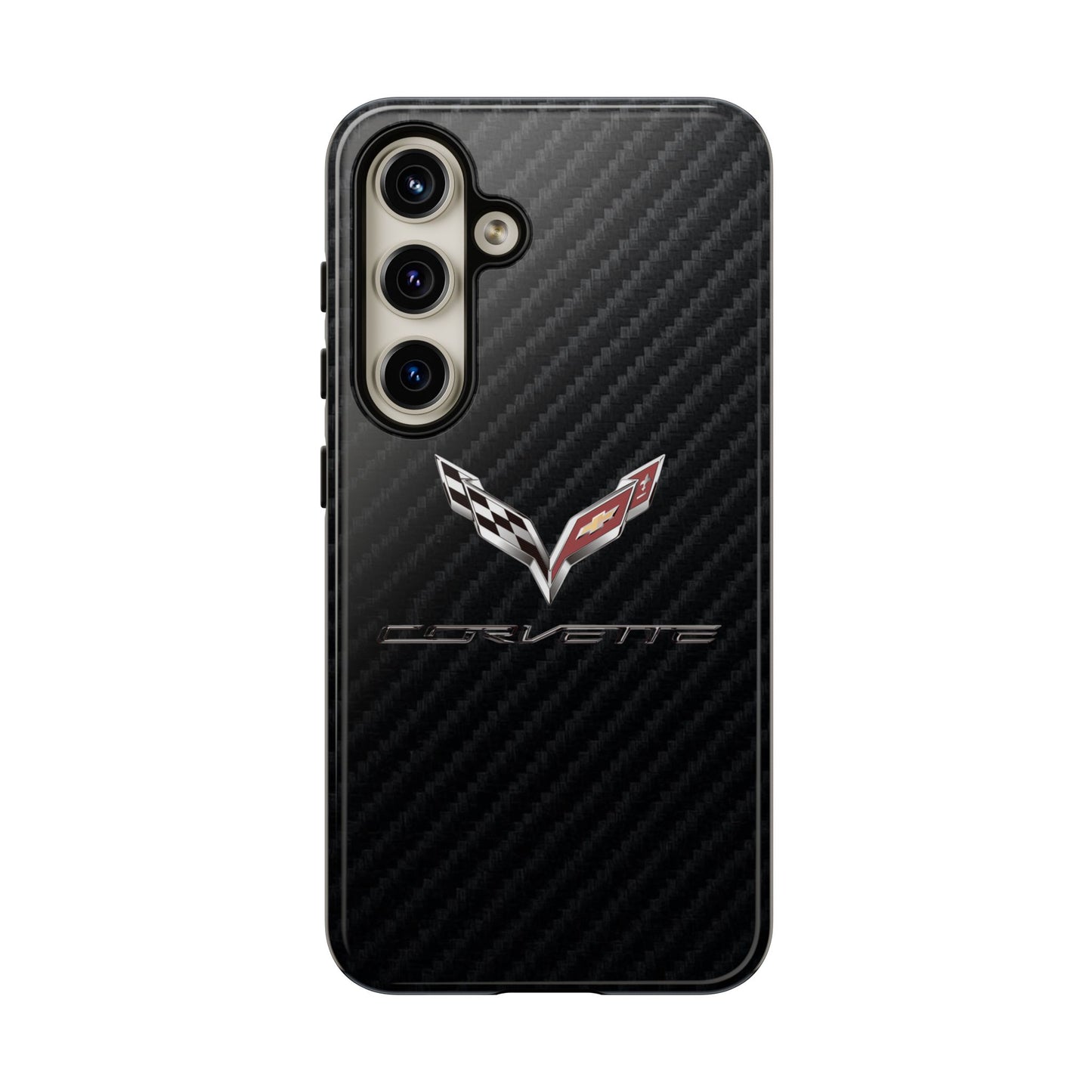 Corvette - Carbon Fiber Impact Resistant Phone Case