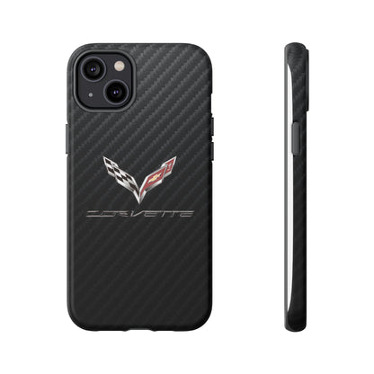 Corvette - Carbon Fiber Impact Resistant Phone Case