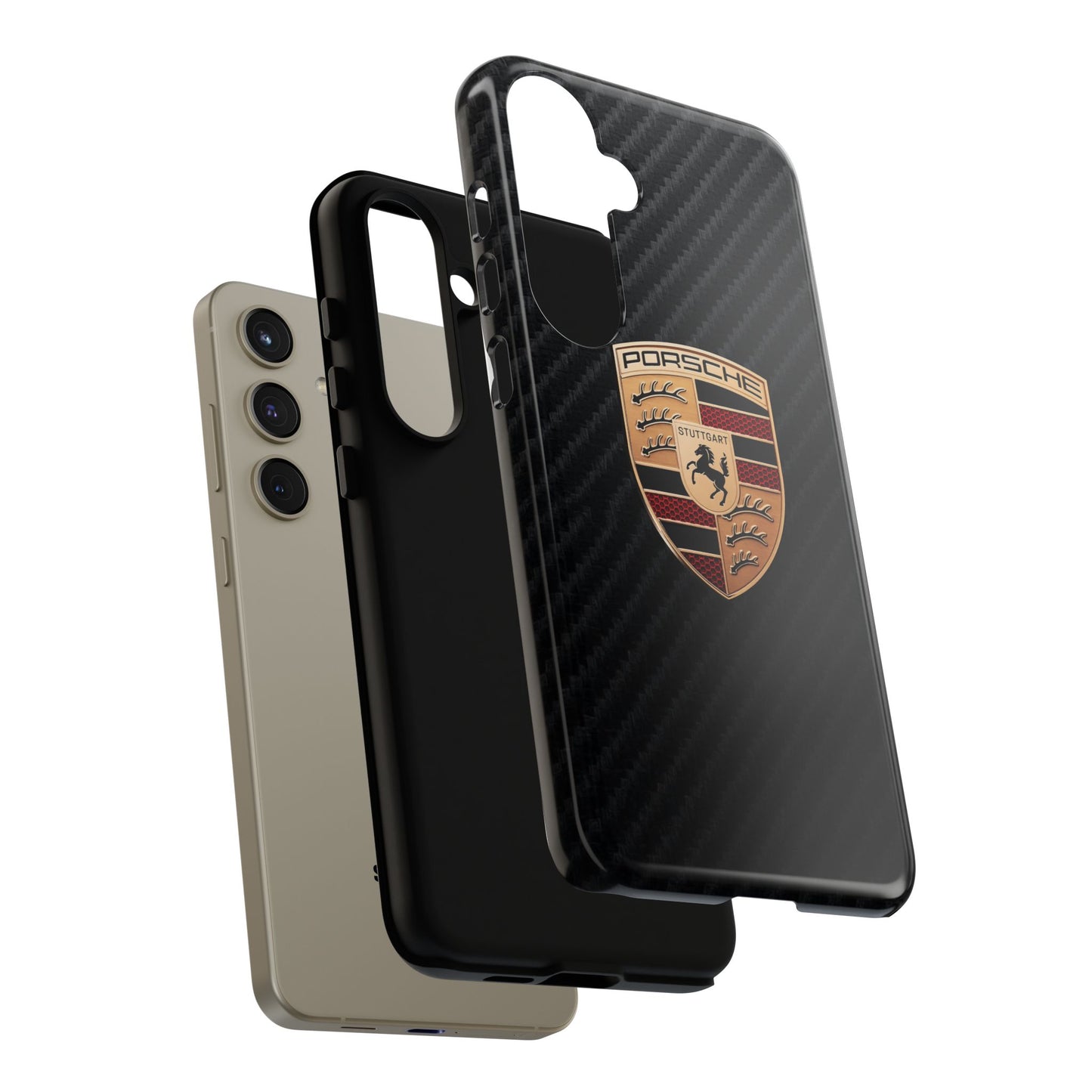 Porsche - Carbon Fiber Impact Resistant Phone Case