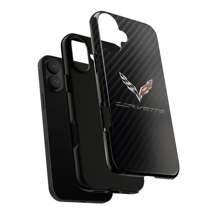 Corvette - Carbon Fiber Impact Resistant Phone Case