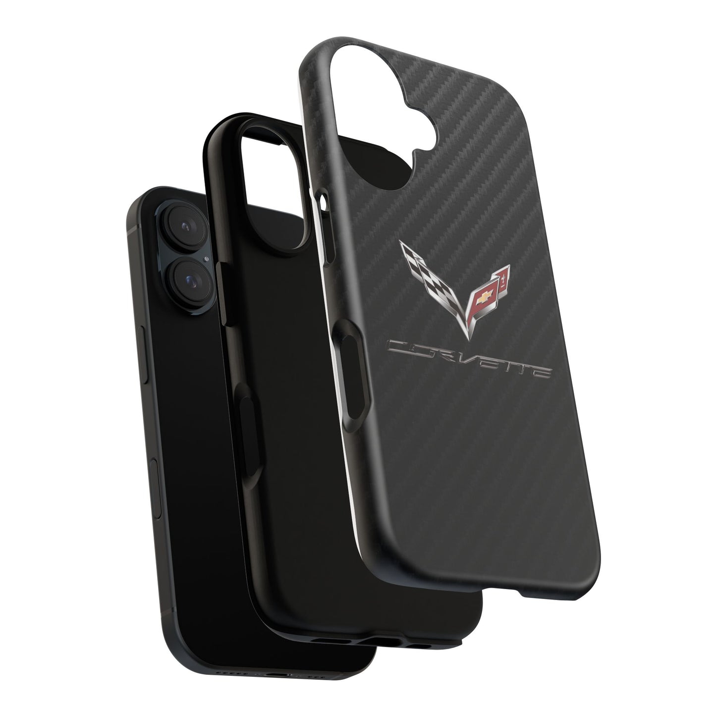 Corvette - Carbon Fiber Impact Resistant Phone Case