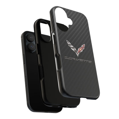 Corvette - Carbon Fiber Impact Resistant Phone Case