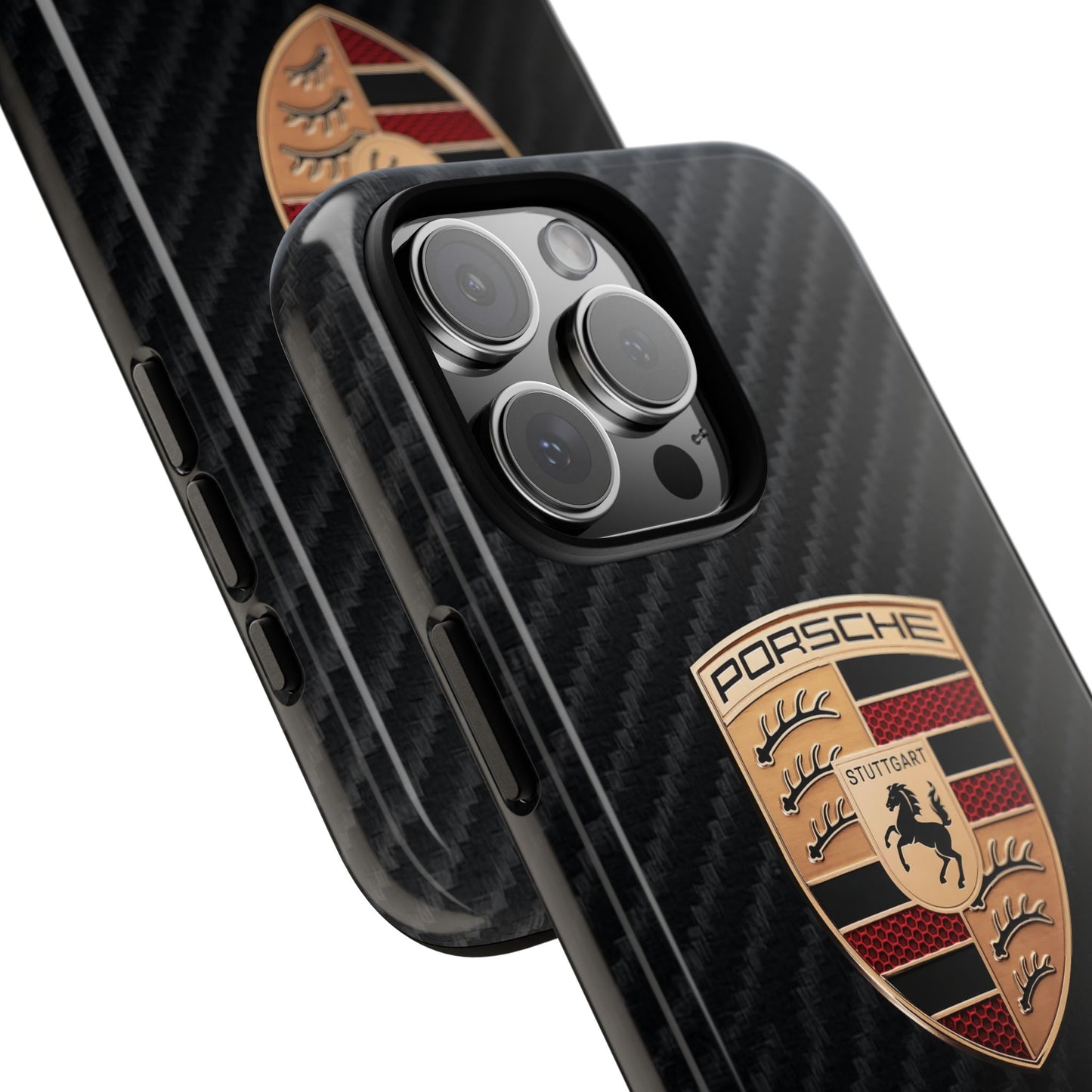 Porsche - Carbon Fiber Impact Resistant Phone Case