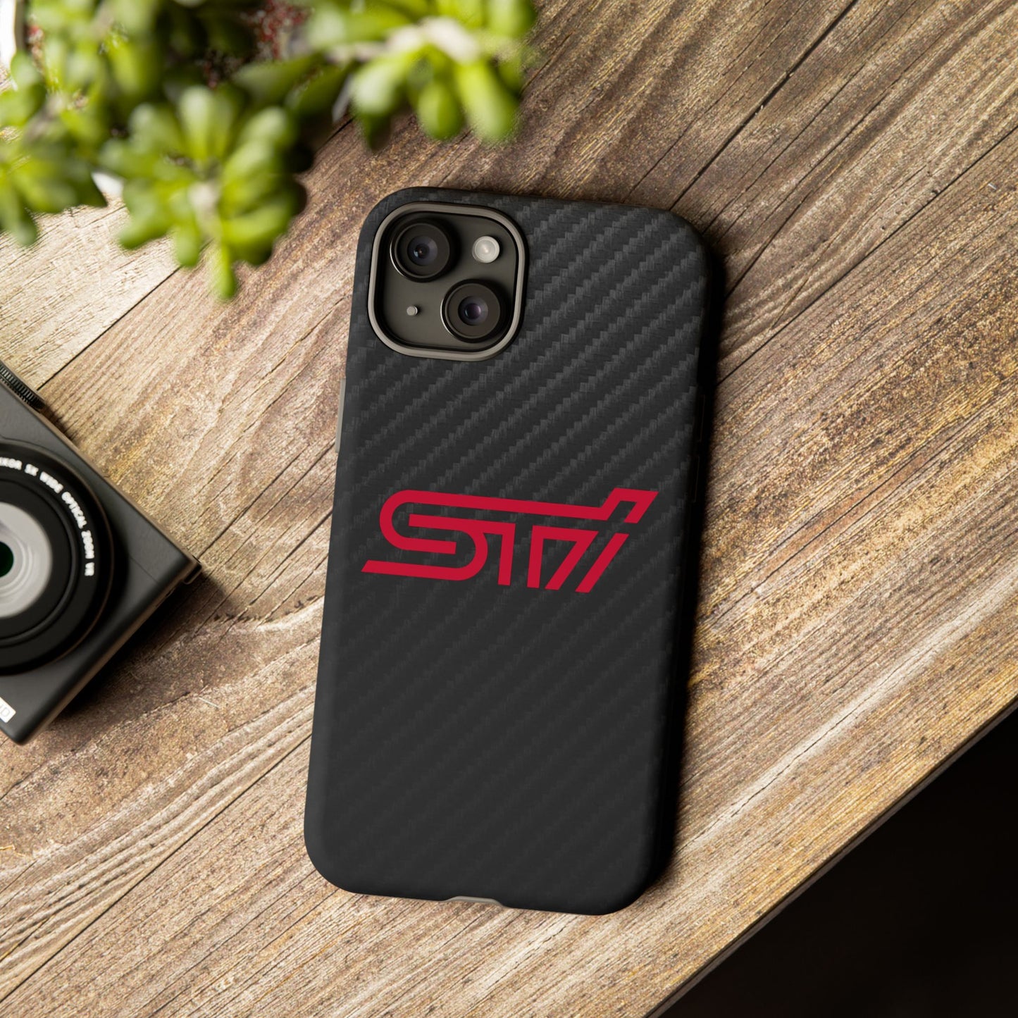 STI  - Carbon Fiber Impact Resistant Phone Case