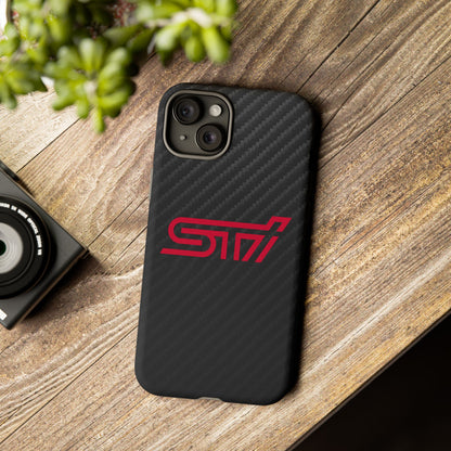 STI  - Carbon Fiber Impact Resistant Phone Case