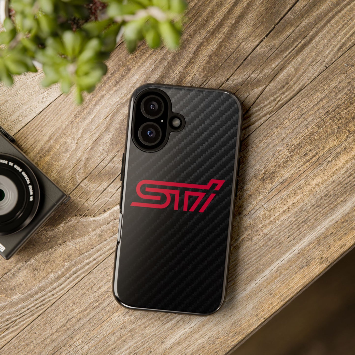 STI  - Carbon Fiber Impact Resistant Phone Case