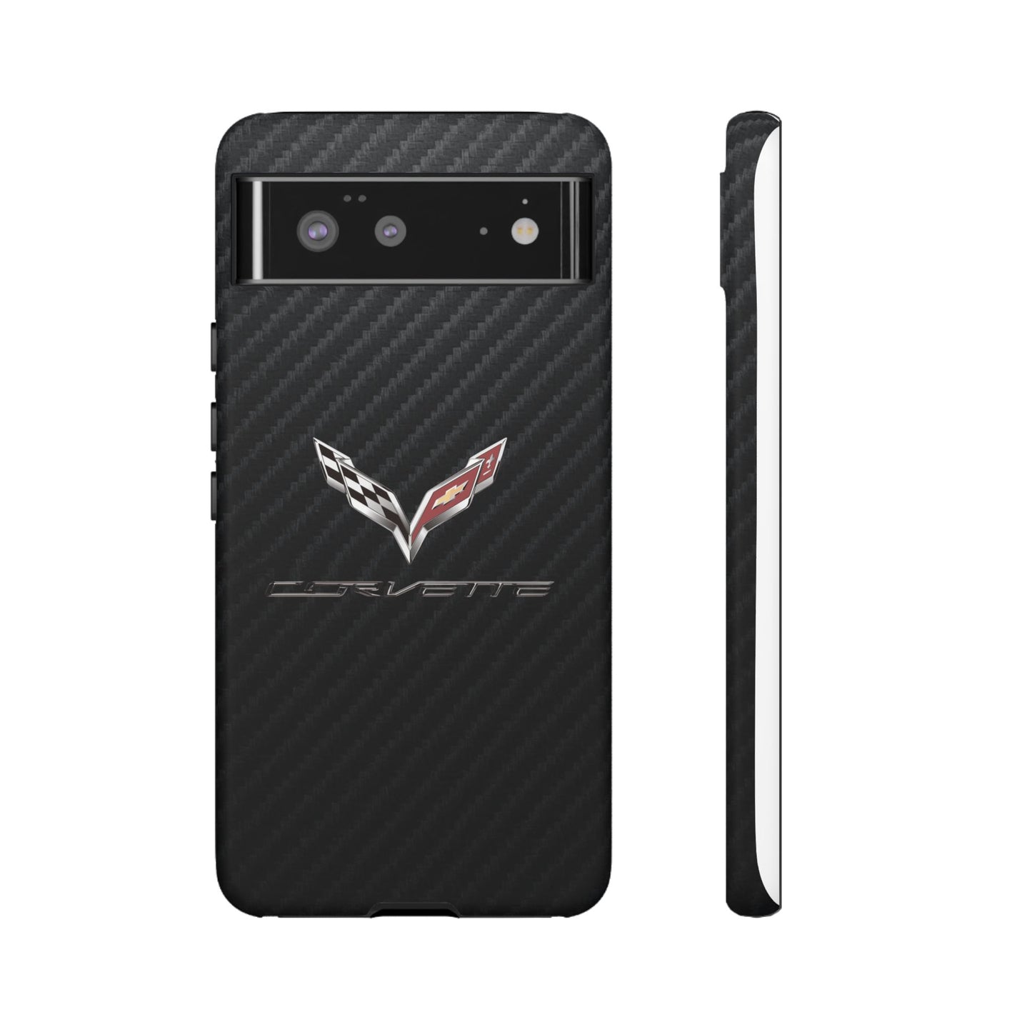Corvette - Carbon Fiber Impact Resistant Phone Case