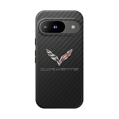 Corvette - Carbon Fiber Impact Resistant Phone Case