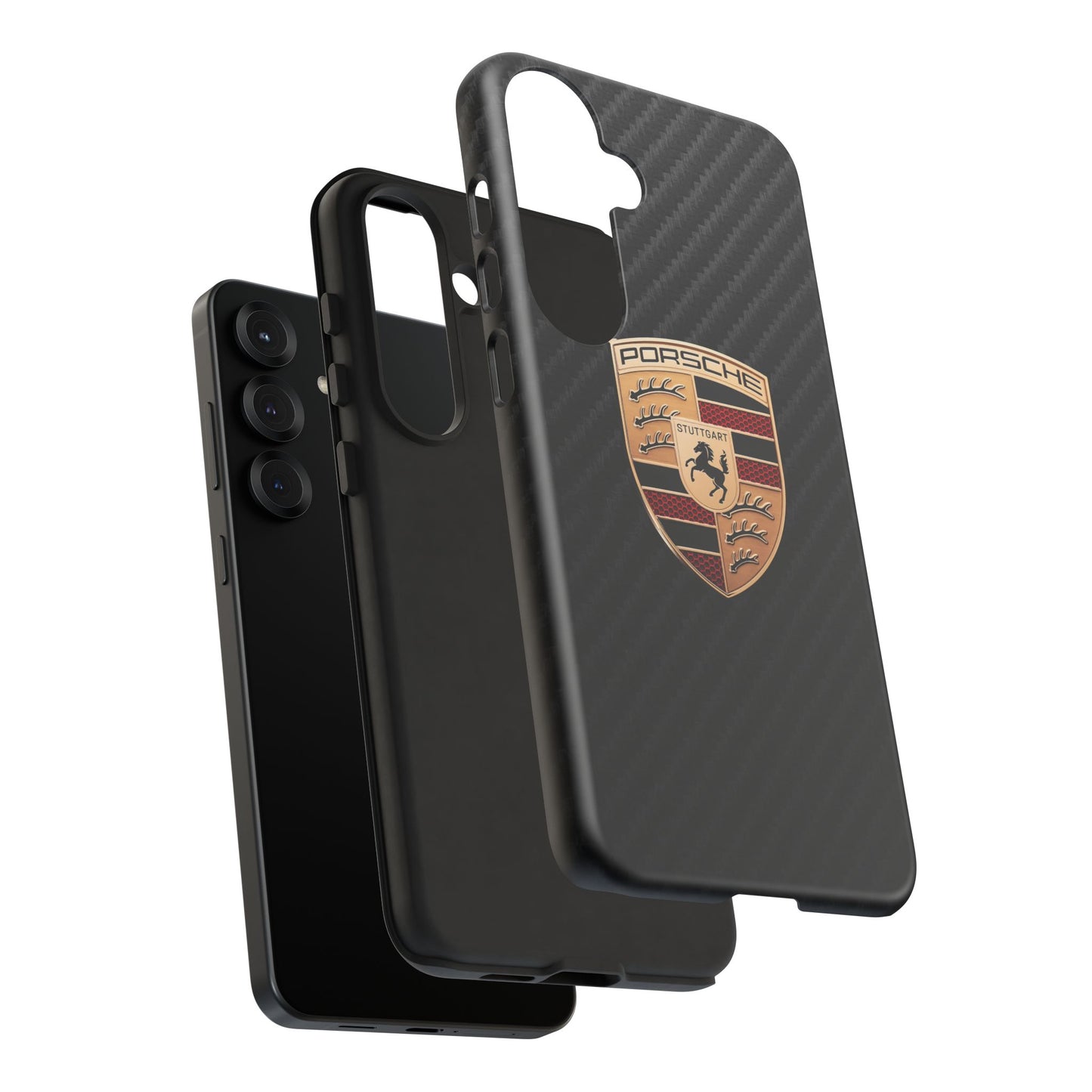 Porsche - Carbon Fiber Impact Resistant Phone Case
