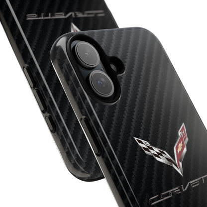 Corvette - Carbon Fiber Impact Resistant Phone Case