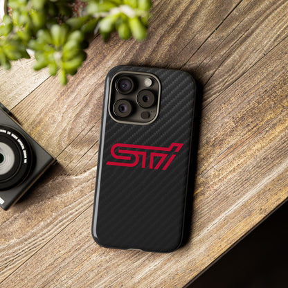 STI  - Carbon Fiber Impact Resistant Phone Case