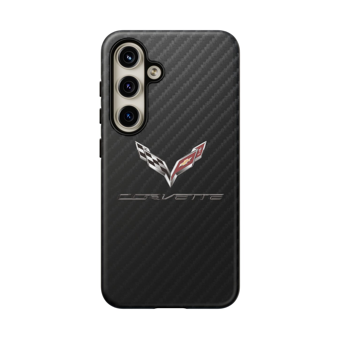 Corvette - Carbon Fiber Impact Resistant Phone Case