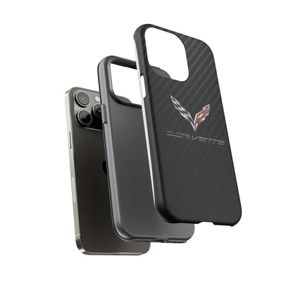 Corvette - Carbon Fiber Impact Resistant Phone Case