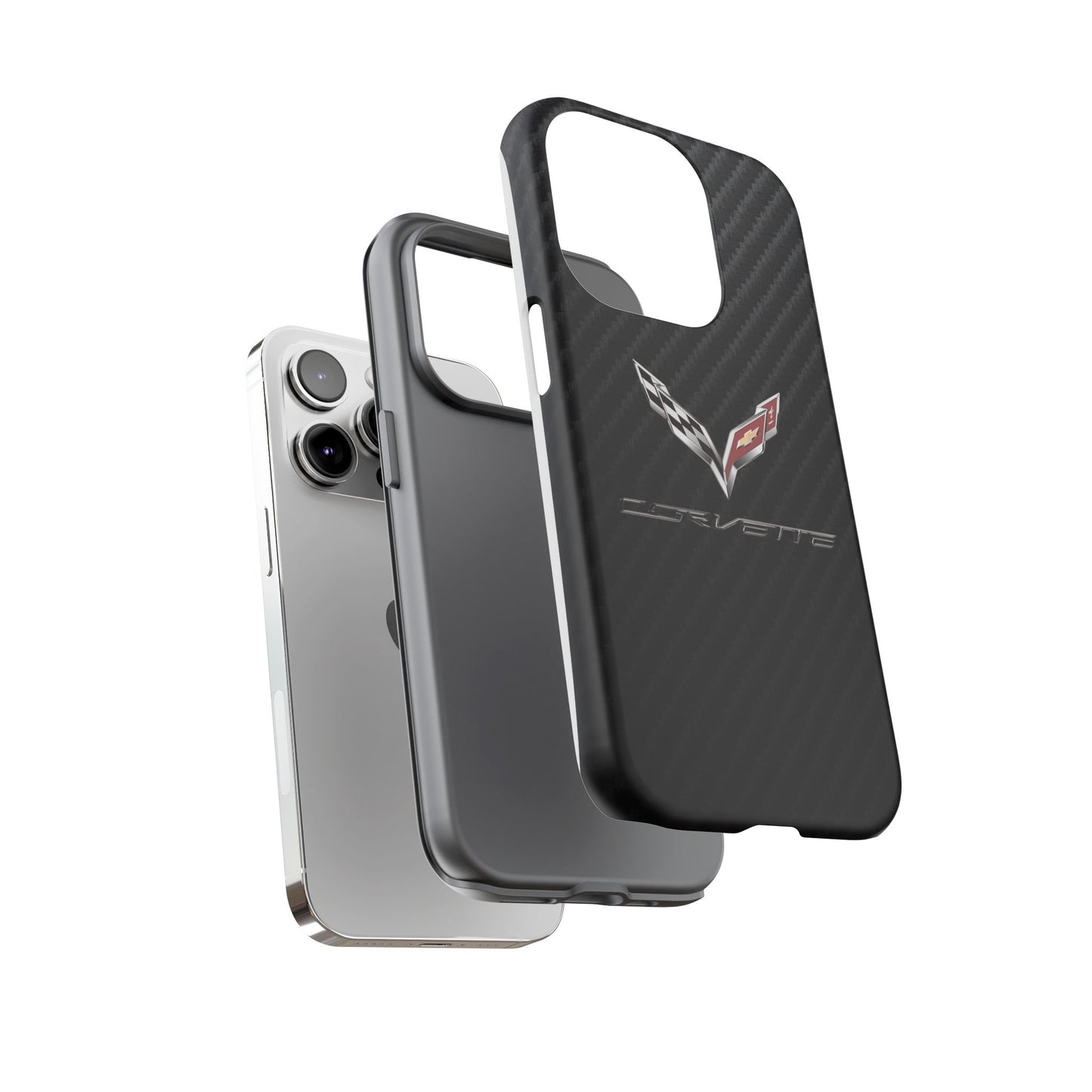 Corvette - Carbon Fiber Impact Resistant Phone Case