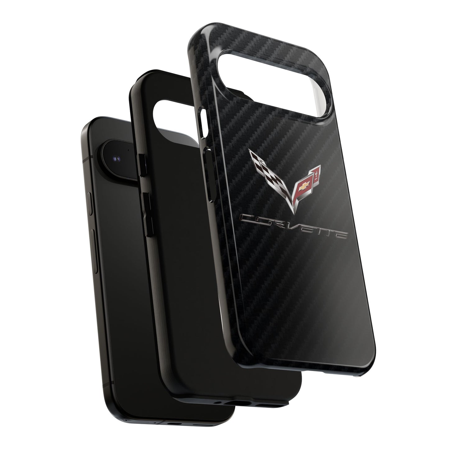 Corvette - Carbon Fiber Impact Resistant Phone Case
