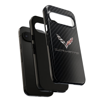 Corvette - Carbon Fiber Impact Resistant Phone Case