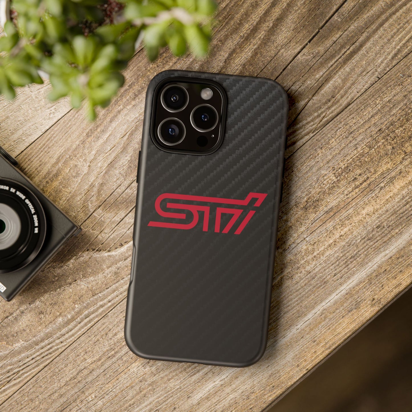 STI  - Carbon Fiber Impact Resistant Phone Case