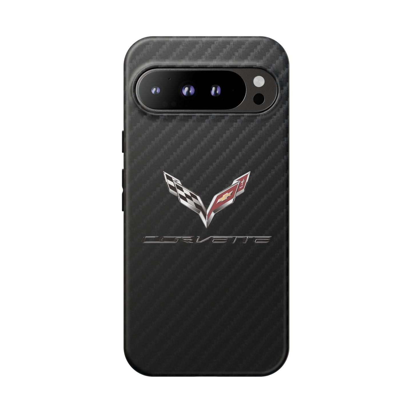 Corvette - Carbon Fiber Impact Resistant Phone Case