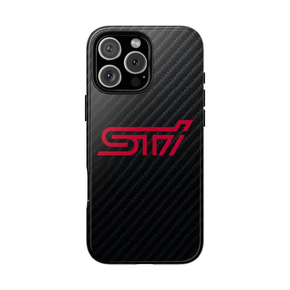 STI  - Carbon Fiber Impact Resistant Phone Case