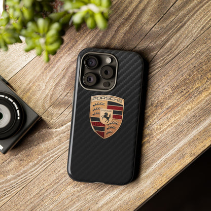Porsche - Carbon Fiber Impact Resistant Phone Case