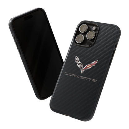 Corvette - Carbon Fiber Impact Resistant Phone Case