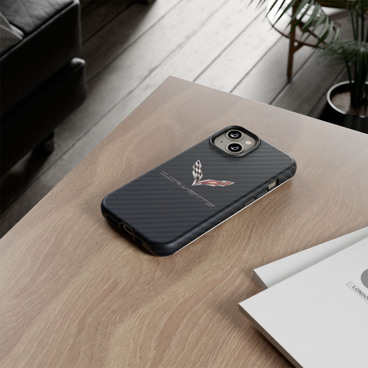 Corvette - Carbon Fiber Impact Resistant Phone Case