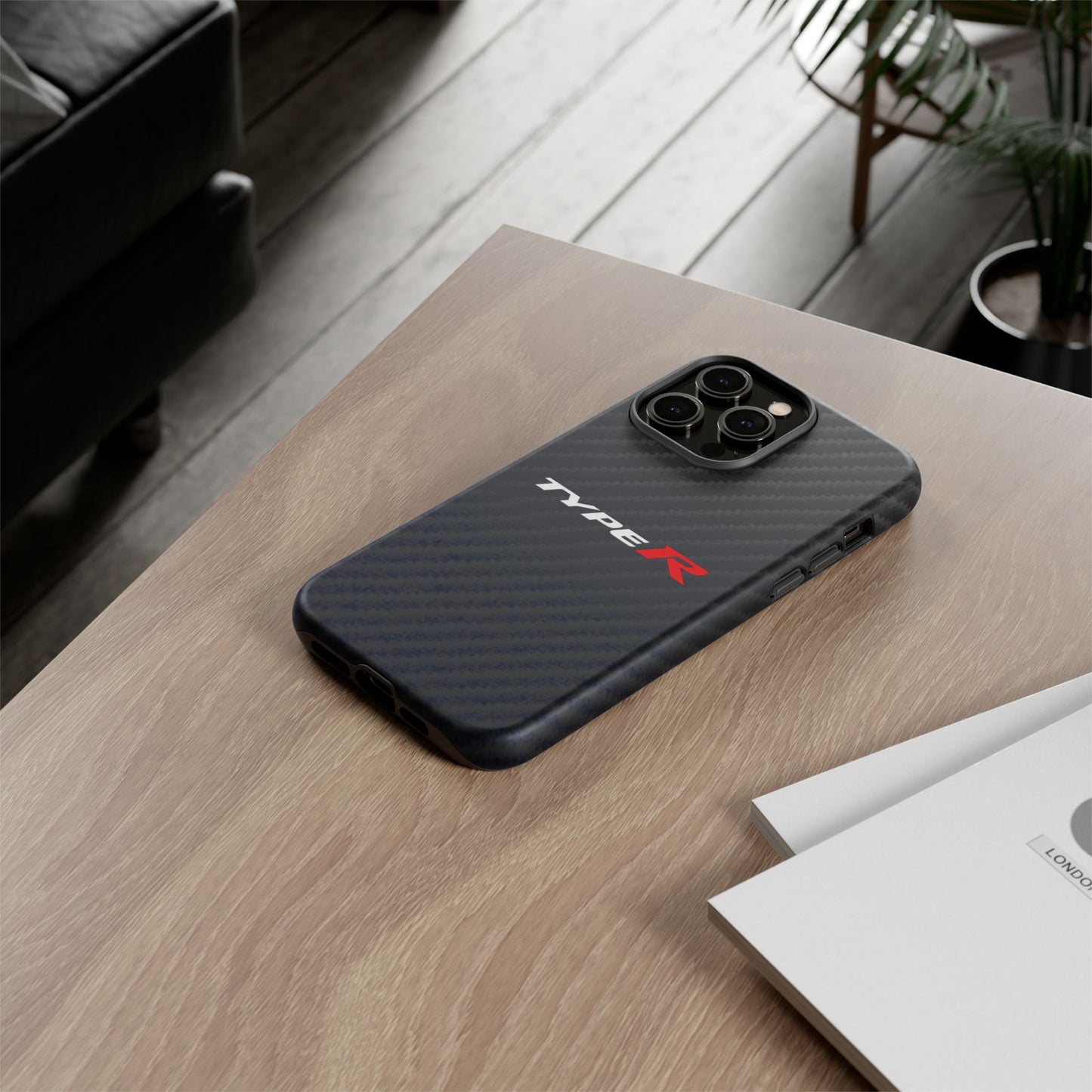 Type R - Carbon Fiber Impact Resistant Phone Case