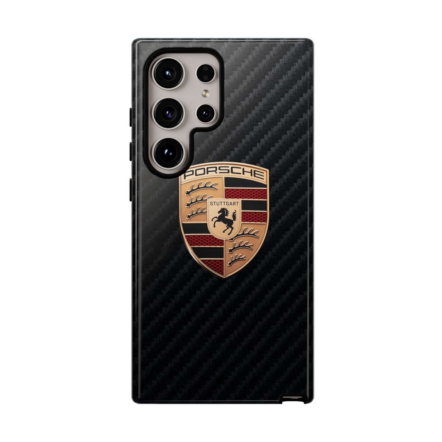 Porsche - Carbon Fiber Impact Resistant Phone Case
