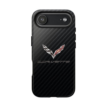 Corvette - Carbon Fiber Impact Resistant Phone Case