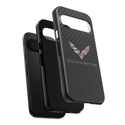 Corvette - Carbon Fiber Impact Resistant Phone Case