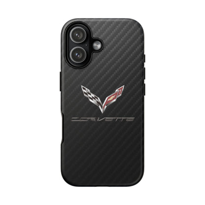 Corvette - Carbon Fiber Impact Resistant Phone Case