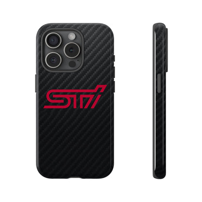 STI  - Carbon Fiber Impact Resistant Phone Case