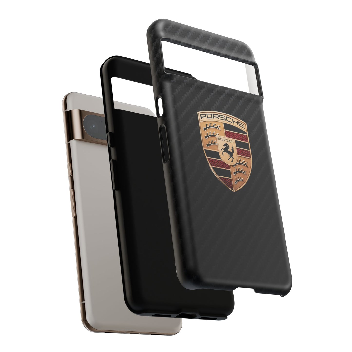 Porsche - Carbon Fiber Impact Resistant Phone Case