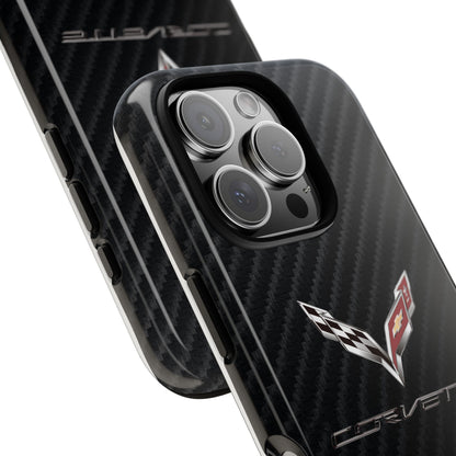 Corvette - Carbon Fiber Impact Resistant Phone Case