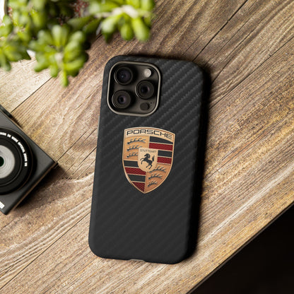 Porsche - Carbon Fiber Impact Resistant Phone Case