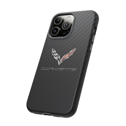 Corvette - Carbon Fiber Impact Resistant Phone Case