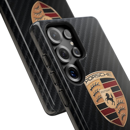 Porsche - Carbon Fiber Impact Resistant Phone Case