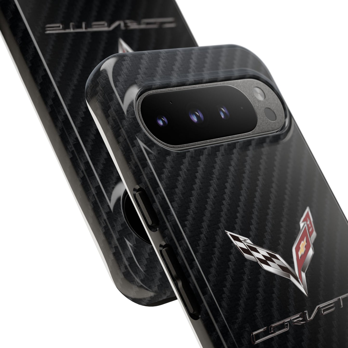Corvette - Carbon Fiber Impact Resistant Phone Case