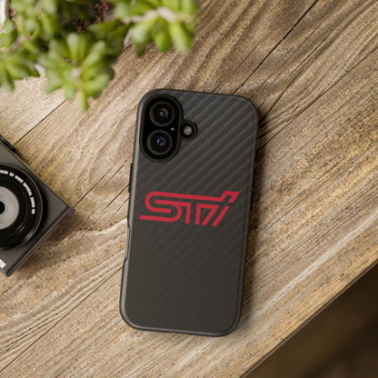 STI  - Carbon Fiber Impact Resistant Phone Case