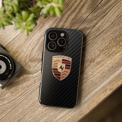 Porsche - Carbon Fiber Impact Resistant Phone Case