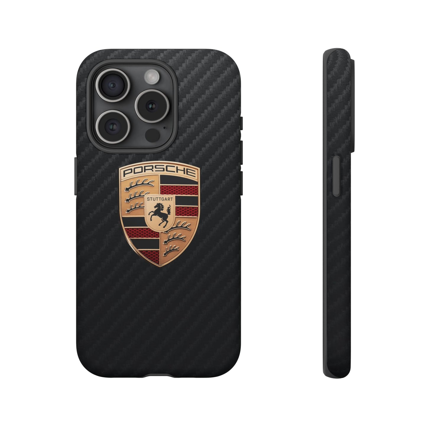 Porsche - Carbon Fiber Impact Resistant Phone Case