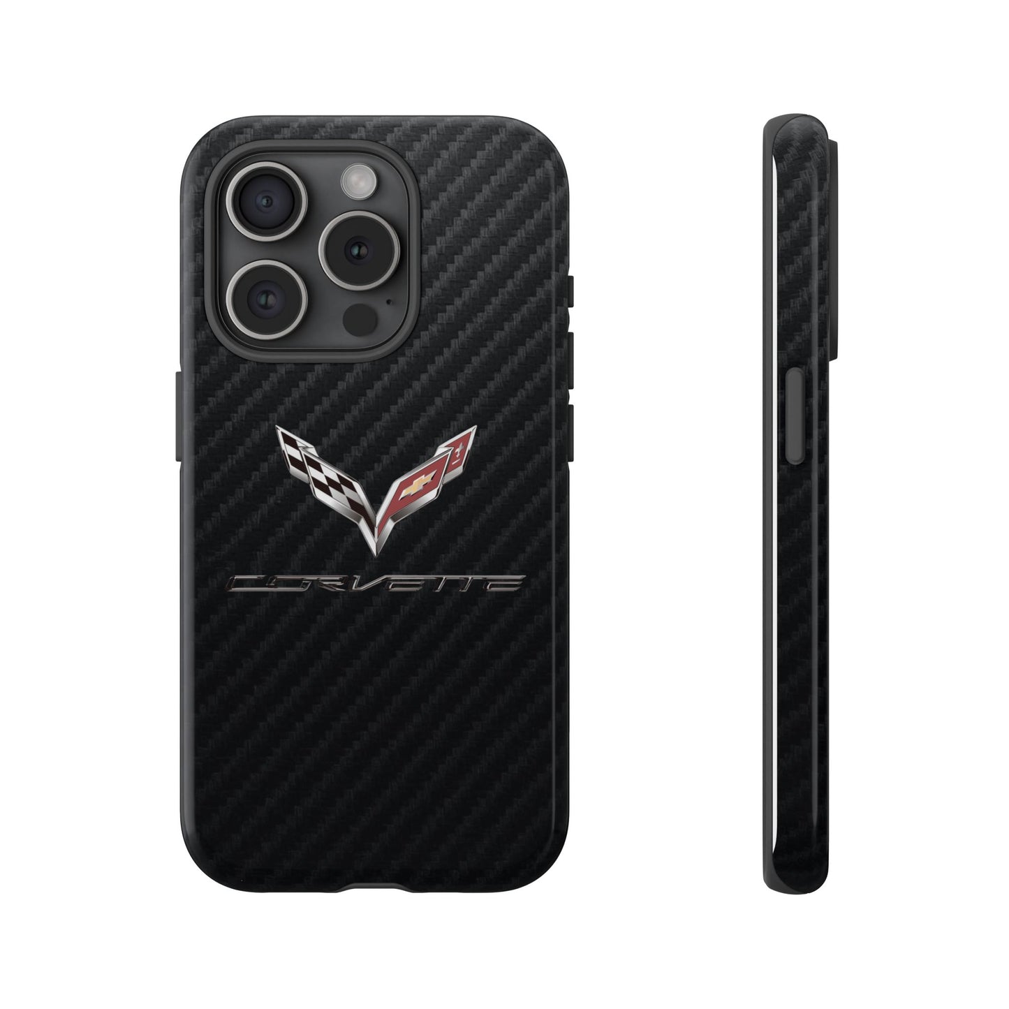 Corvette - Carbon Fiber Impact Resistant Phone Case