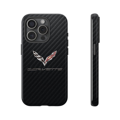 Corvette - Carbon Fiber Impact Resistant Phone Case