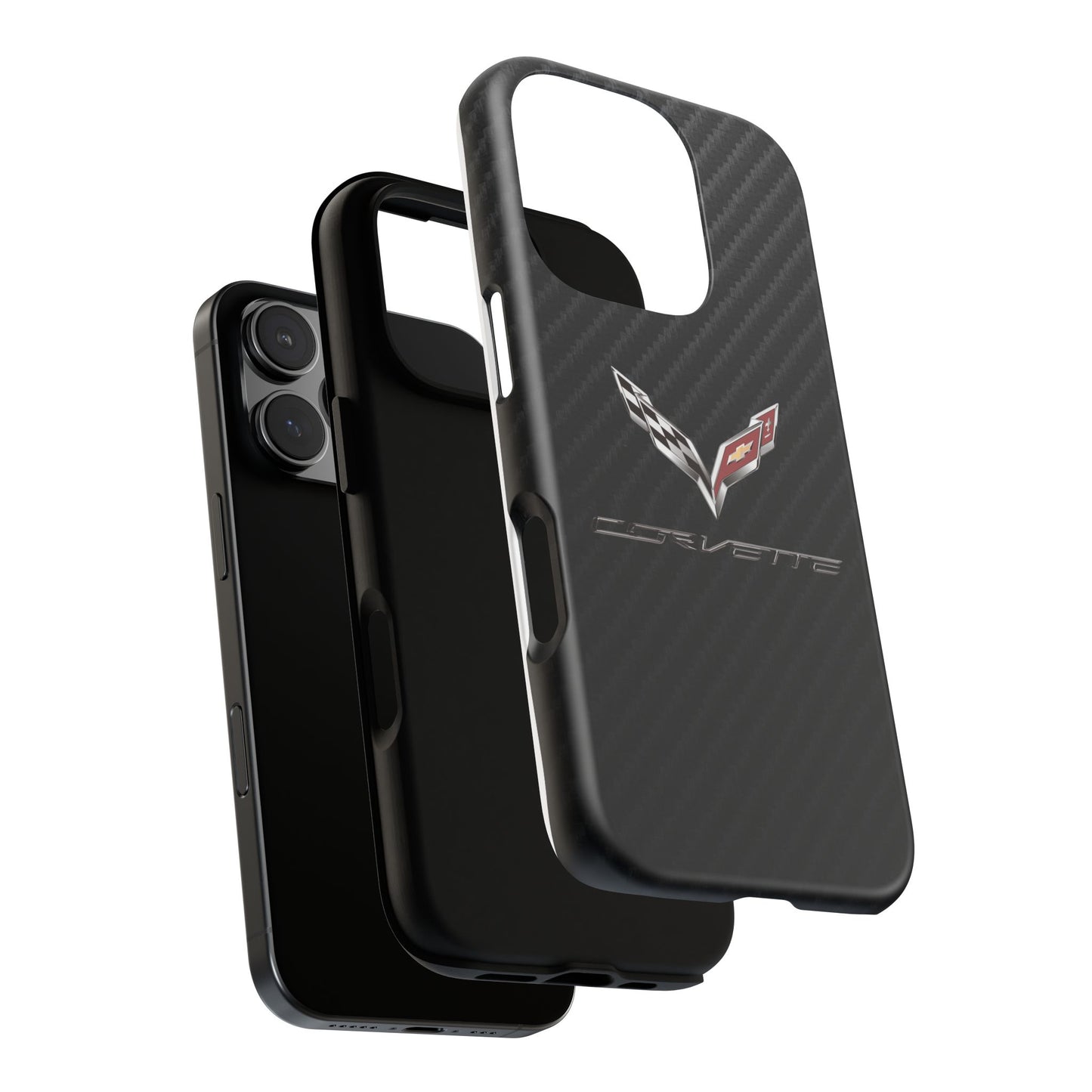 Corvette - Carbon Fiber Impact Resistant Phone Case
