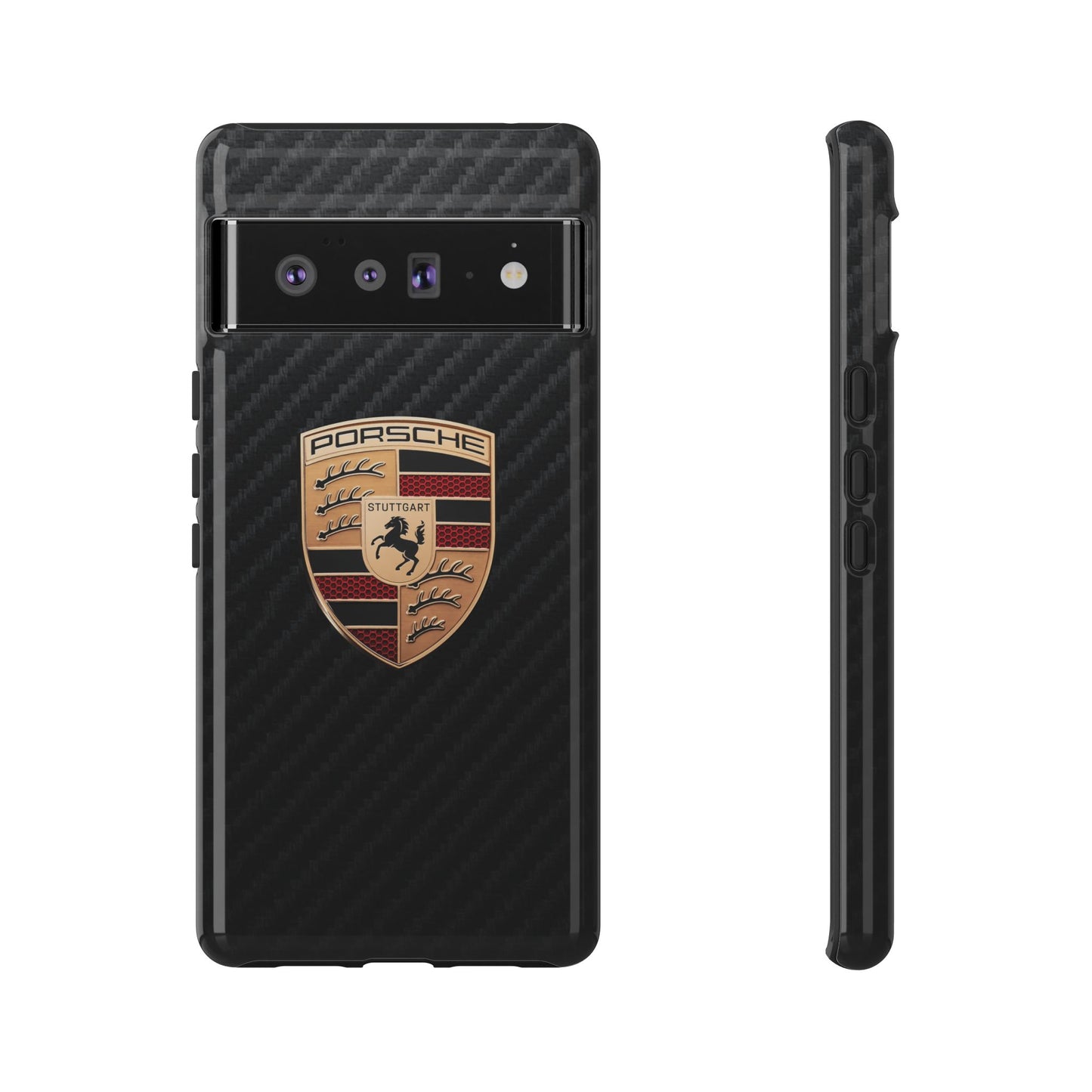 Porsche - Carbon Fiber Impact Resistant Phone Case