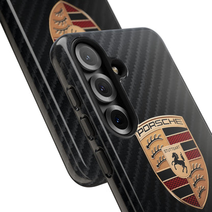 Porsche - Carbon Fiber Impact Resistant Phone Case