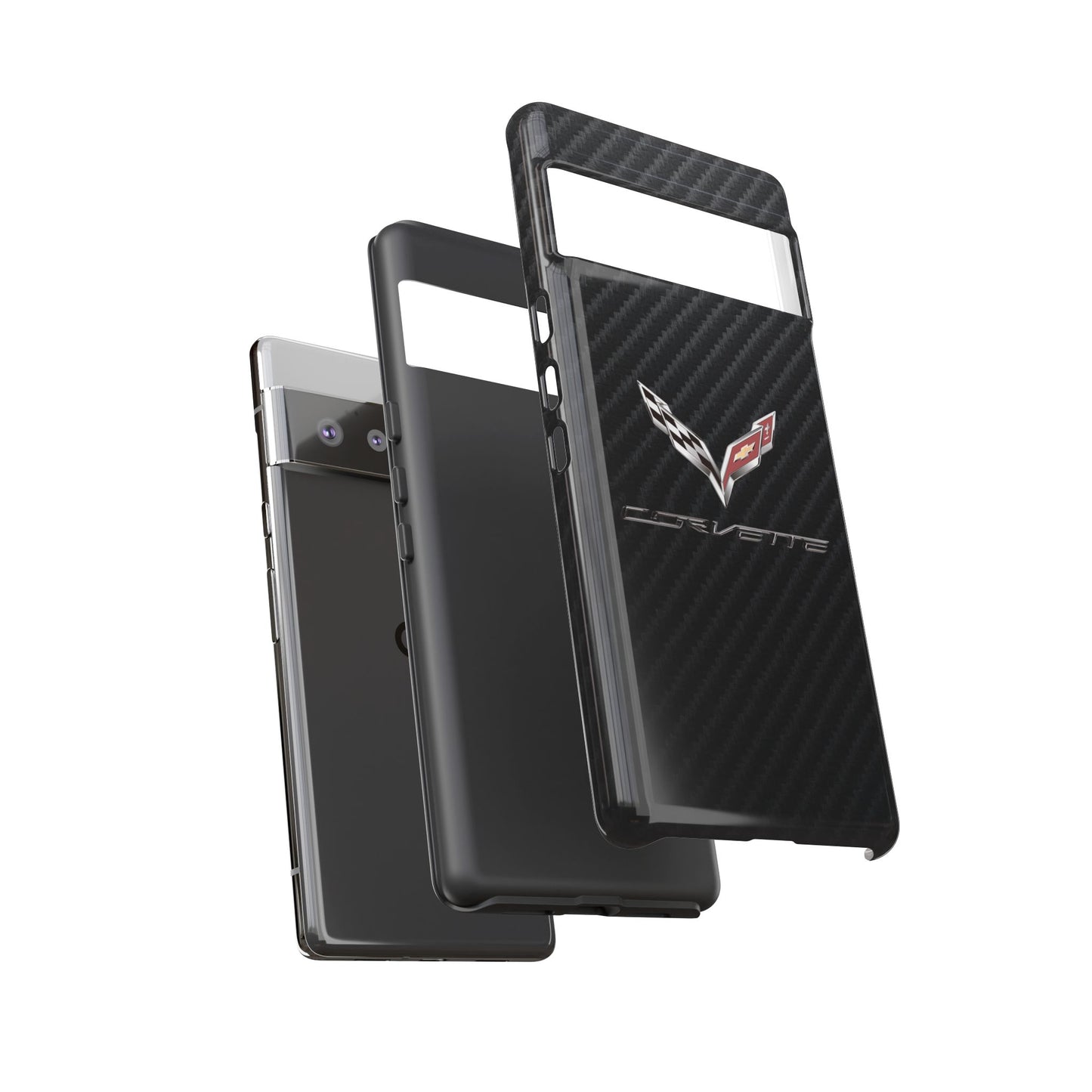 Corvette - Carbon Fiber Impact Resistant Phone Case