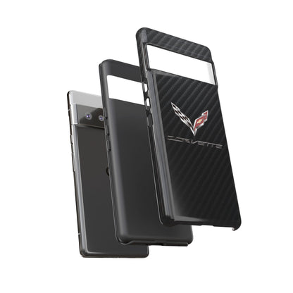 Corvette - Carbon Fiber Impact Resistant Phone Case